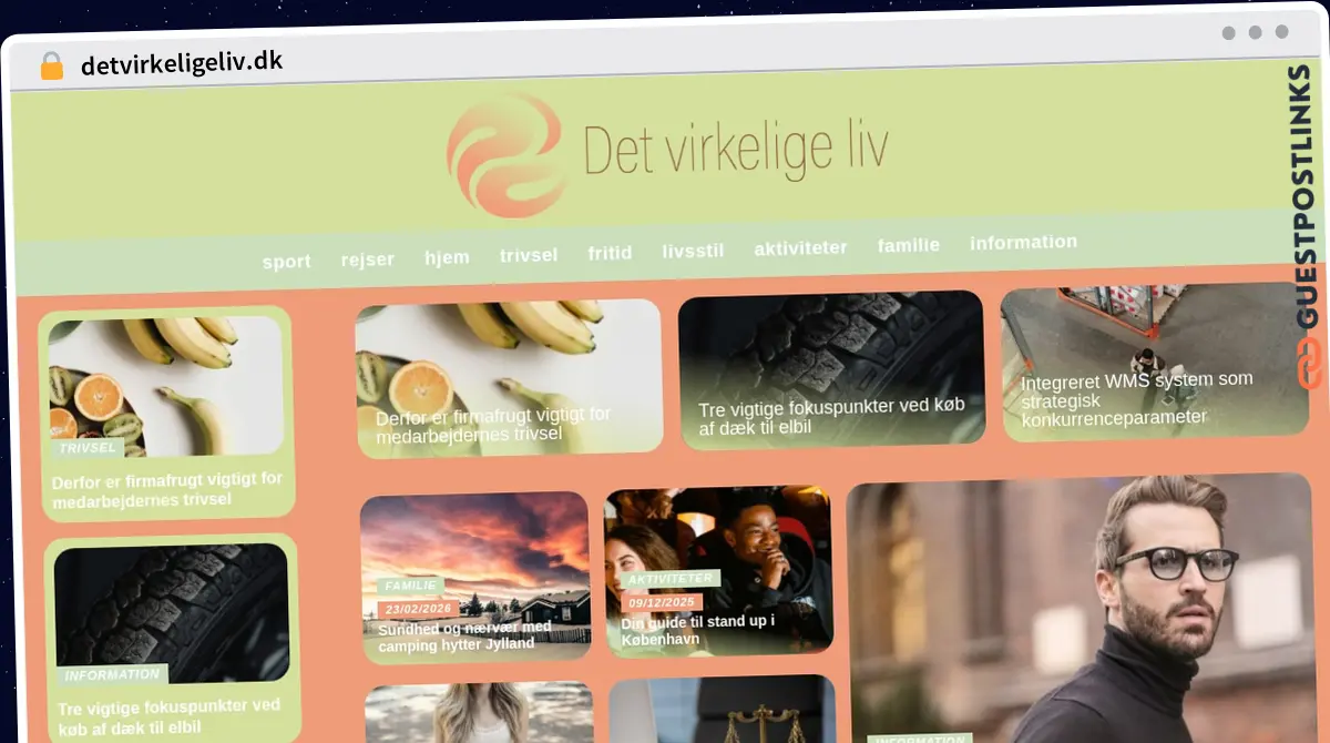 Publish Guest Post on detvirkeligeliv.dk