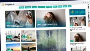 Publish Guest Post on dinlykke.dk