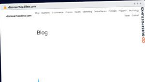 Publish Guest Post on discoverheadline.com