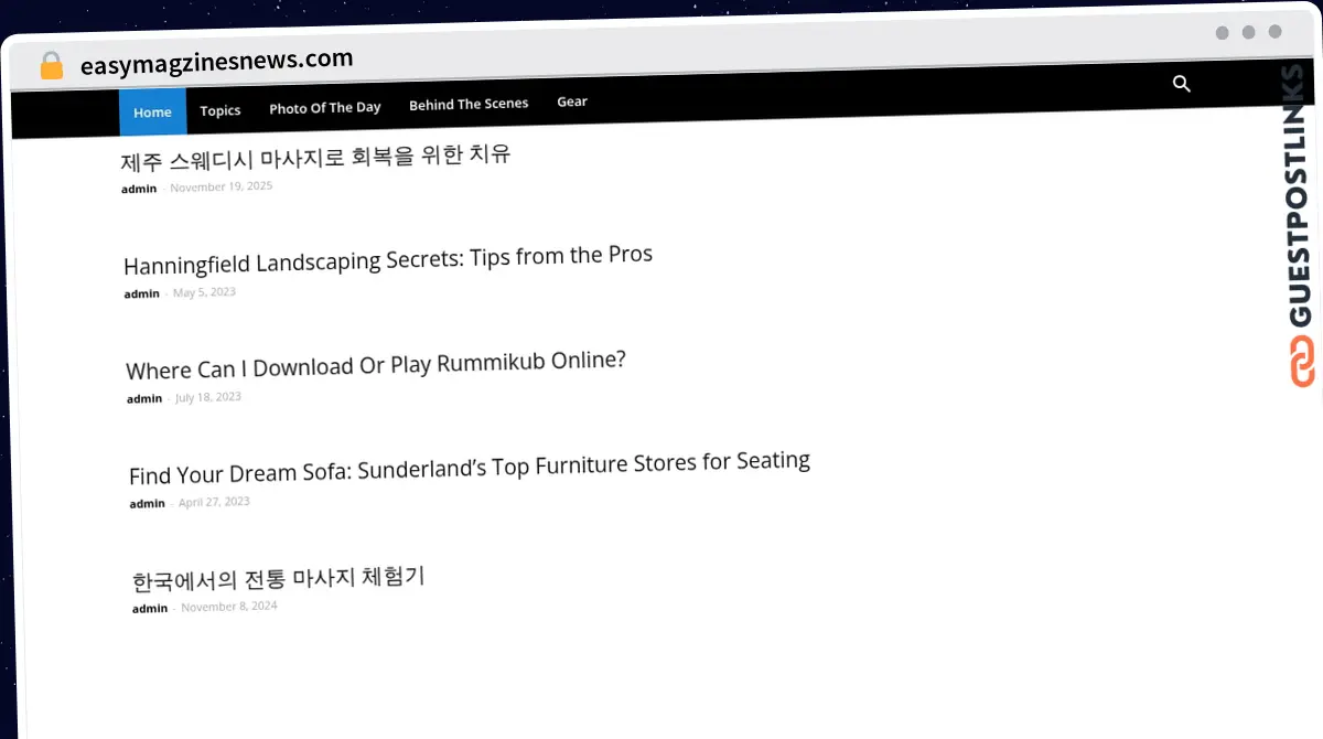 Publish Guest Post on easymagzinesnews.com
