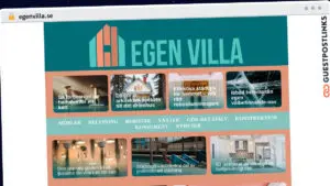 Publish Guest Post on egenvilla.se