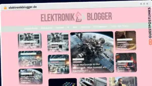 Publish Guest Post on elektronikblogger.de