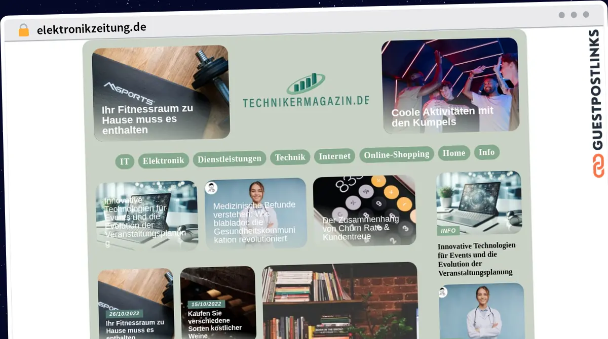 Publish Guest Post on elektronikzeitung.de