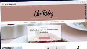 Publish Guest Post on elsarblog.com