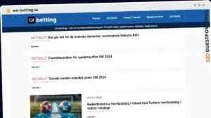 Publish Guest Post on em-betting.se