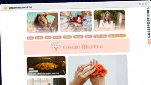 Publish Guest Post on ensammamma.se