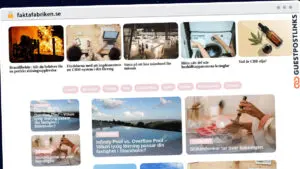 Publish Guest Post on faktafabriken.se