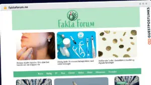 Publish Guest Post on faktaforum.no