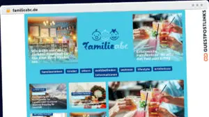 Publish Guest Post on familieabc.de