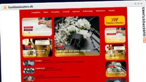 Publish Guest Post on familiedebatten.dk