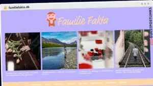 Publish Guest Post on familiefakta.dk