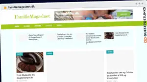 Publish Guest Post on familiemagasinet.dk