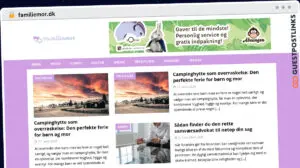 Publish Guest Post on familiemor.dk