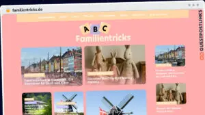 Publish Guest Post on familientricks.de