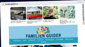 Publish Guest Post on familjenguider.se
