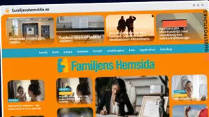 Publish Guest Post on familjenshemsida.se