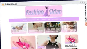 Publish Guest Post on fashionsidan.se
