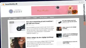 Publish Guest Post on favorithobby.dk