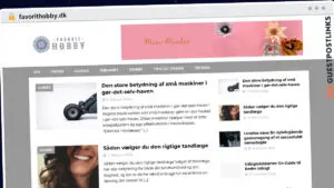 Publish Guest Post on favorithobby.dk