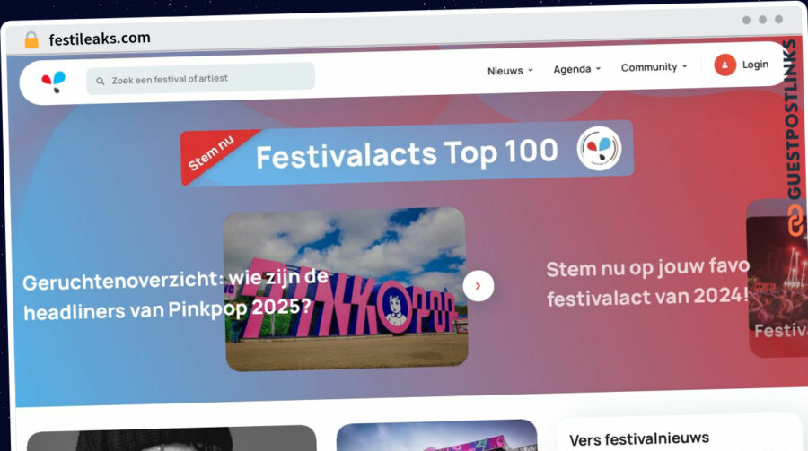 Publish Guest Post on festileaks.com