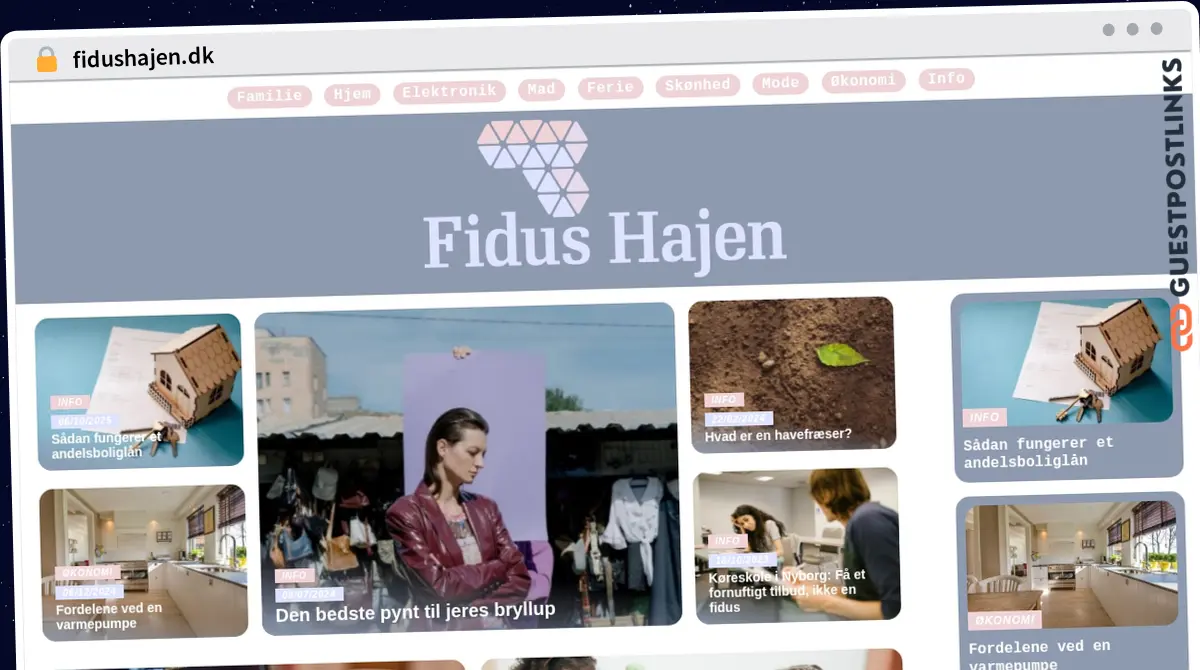 Publish Guest Post on fidushajen.dk