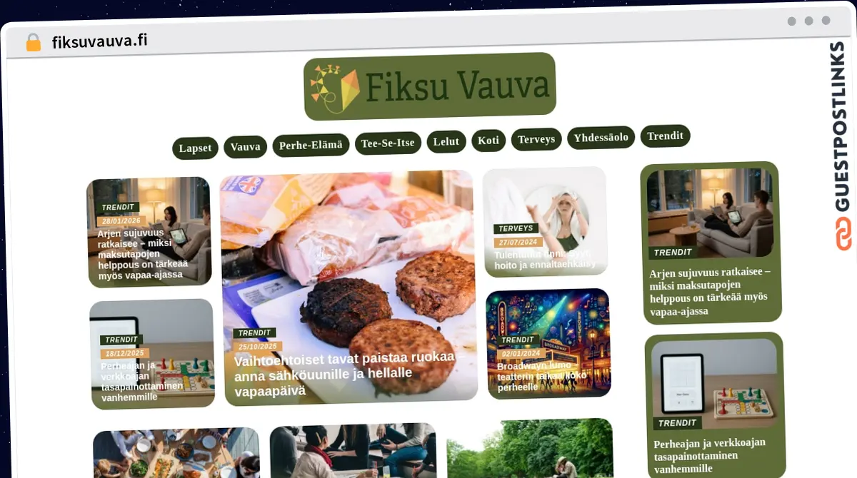 Publish Guest Post on fiksuvauva.fi