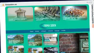 Publish Guest Post on firmasiden.no