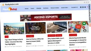 Publish Guest Post on flashydubai.com