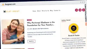 Publish Guest Post on flatgreat.com