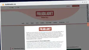 Publish Guest Post on folkbladet.nu