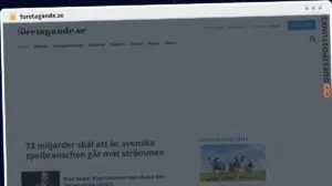 Publish Guest Post on foretagande.se