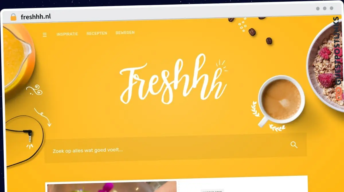 Publish Guest Post on freshhh.nl