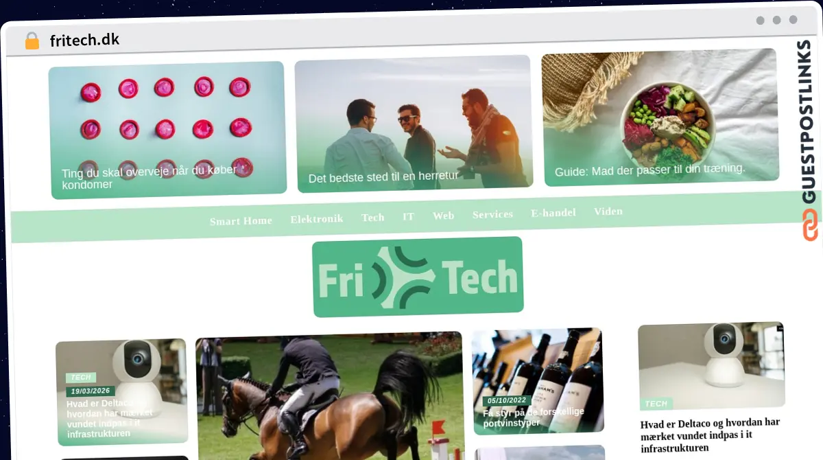 Publish Guest Post on fritech.dk