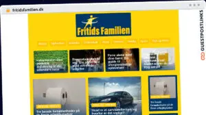 Publish Guest Post on fritidsfamilien.dk