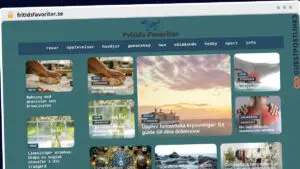 Publish Guest Post on fritidsfavoriter.se