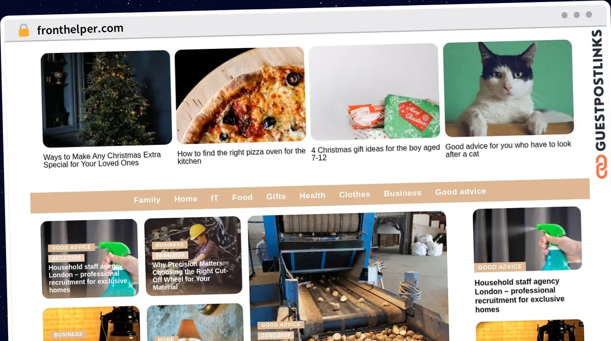 Publish Guest Post on fronthelper.com
