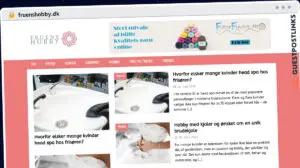 Publish Guest Post on fruenshobby.dk