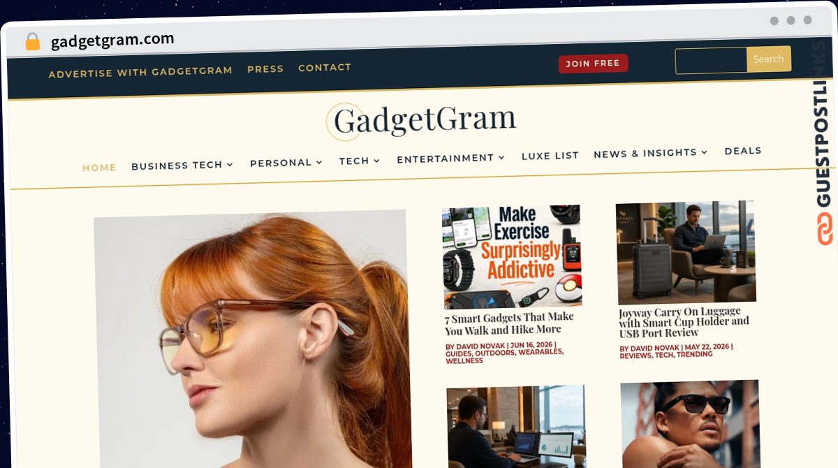 Publish Guest Post on gadgetgram.com
