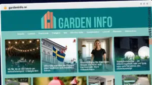 Publish Guest Post on gardeninfo.se