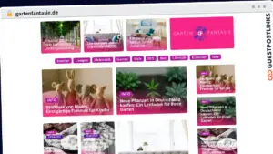 Publish Guest Post on gartenfantasie.de