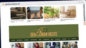 Publish Guest Post on gentlemanheute.de