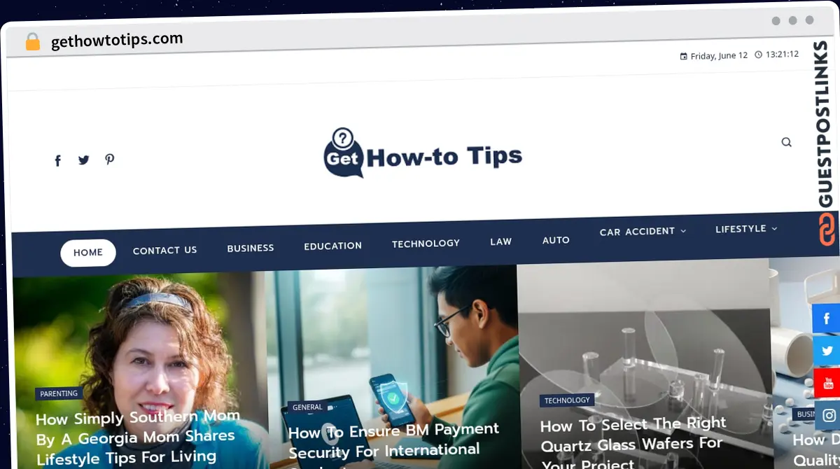 Publish Guest Post on gethowtotips.com