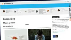 Publish Guest Post on gezondblog.nl