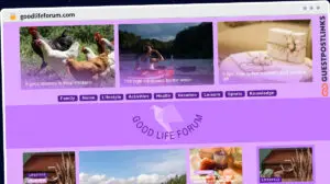Publish Guest Post on goodlifeforum.com