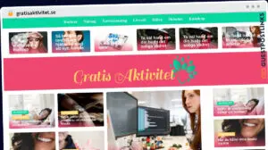Publish Guest Post on gratisaktivitet.se