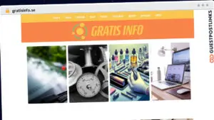 Publish Guest Post on gratisinfo.se