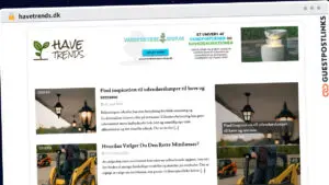 Publish Guest Post on havetrends.dk