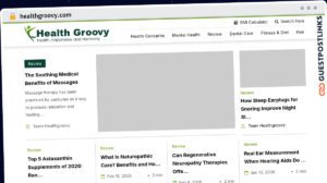 Publish Guest Post on healthgroovy.com