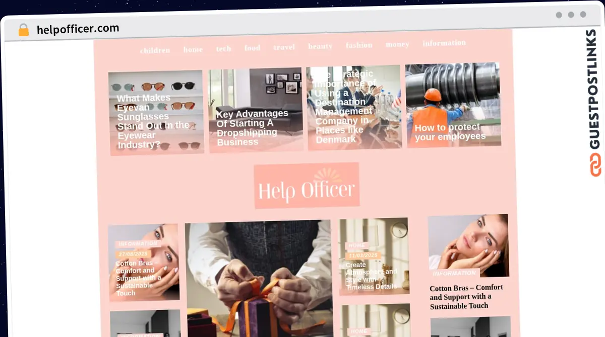 Publish Guest Post on helpofficer.com