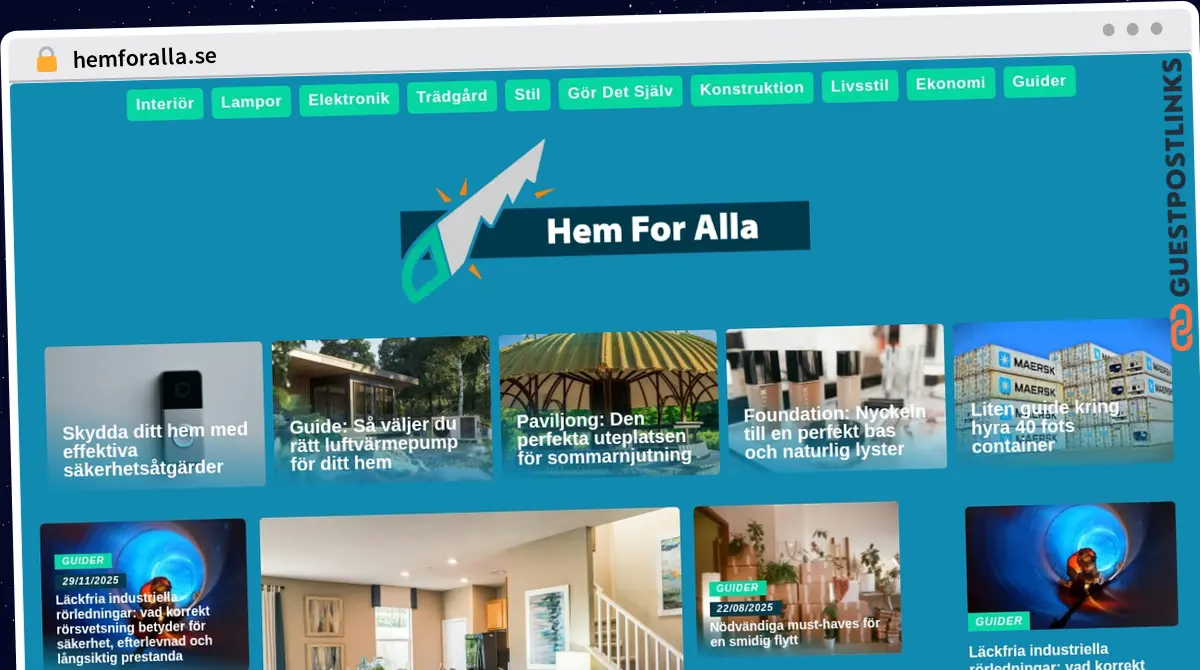 Publish Guest Post on hemforalla.se